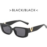 Casual Hundred Tower Star same models European American trend ins style retro small frame sunglasses