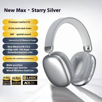 Over-Ear Wireless Bluetooth Headphones, 40mm Drivers, Memory Foam Ear Cushions, 30H Playtime, Lightweight 300g, Hi-Fi Stereo Sound