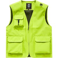 Premium Logo Embroidered Work Vest Waterproof Outdoor Advertising Jacket Breathable Corporate Uniform Vest Adjustable Fit All Seasons