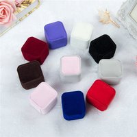 Velvet Ring Box Jewelry Box Badge Box Jewelry Box Marriage Wedding Ring Box