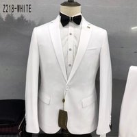 Elegant Jacquard Men's Suit Set For Wedding, Business & Formal Occasions - 3-Piece Slim Fit Tuxedo With Shawl Lapel (Jacket+Pants+Vest)
