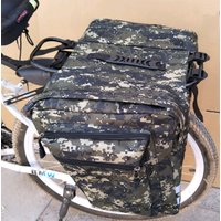 Bicycle Large Double Pack Mountain Bike Pack Rear Pack Bicycle Rack Pack Double Pack Riding Equipment