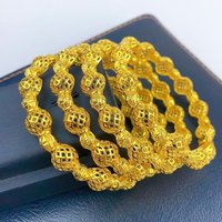 Bangles Fashion plated Buckle Plaid Wholesale Dubai Wedding Indian Nigerian Bride Bracelet
