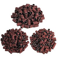 BeautyLife 100Pcs Grinding Sand Ring Wear-resistant Fine Workmanship Durable Nail Electric Drill Machine Grinding Sand Ring for Nail Salon