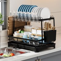 Dish Storage Rack Drain Basket Dish Rack Dish Dish Dish Dish Chopsticks Dish Dish Double Kitchen Storage Rack