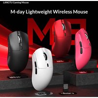 LANGTU M8 Wireless Gaming Mouse – Triple Mode Bluetooth 5.0/2.4G/USB, Ergonomic Design For Office