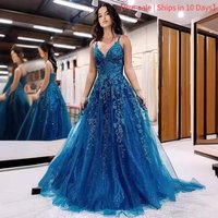Elegant Sleeveless Evening Gown – Line Formal Dress Parties Prom & Special Occasions【Pre sale Ships 10 Days】