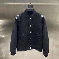 Block Baseball Jacket Trendy Casual Varsity Coat & Couple Matching Outfit