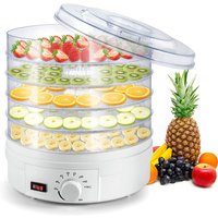 Fruit Dryer Vegetables Herb Meat drying Machine Household Food Dehydrator Pet Meat Dehydrated Snacks Air Dryer 5 Trays 220V