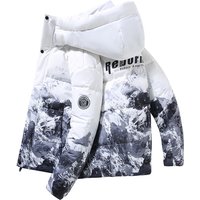 Clothing Cwinter Down Jacket Short Hooded Fashion Trend Couple Thickening Jacket