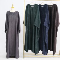 Clothing Loriya Plus Fashion Print Dress Clothing Muslim Fashion Modest Abaya Dress