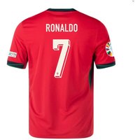 ADULT KIDS PORTUGAL CRISTIANO RONALDO HOME/AWAY JERSEY SHIRT W/ EURO 2024 PATCHES 24/25