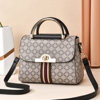 Cross-border high-end small bag women's bag new trendy fashion casual versatile internet celebrity portable shoulder shoulder soft leather crossbody