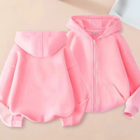 Clothing Spring Autumn Thin Cardigan Fashion Hooded Sweatshirt Medium Large Solid Casual Jacket Zipper Sweatshirt