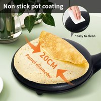 US standard 110V multi function pancake machine mini non stick pancake machine pancake machine spring roll skin thousand layer skin pancake machine