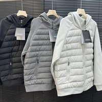 "Trendy Unisex Lightweight Hooded Jacket With Color Block Design - Slim Fit Zippered Casual Outerwear For Winter"