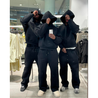 Clothing Autumn Winter Sweatshirt Casual Suit Couple Hoodie Street Style Sweatshirt Sweatpants Loose Casual Pants
