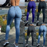 Women's pencil pants stretch ins style Sexy tight jeans jeans