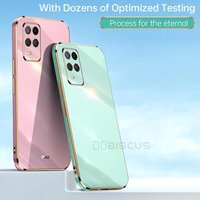Case For OPPO A16S A53 A53S A16 A15S A15 A74 5G A54 A55 A36 A96 A93 A94 A9 2020 Luxury Plating Soft Silicone Funda Carca