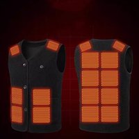 Men's Clothing heating vest heating cotton coat men and women winter constant temperature warm heating vest cotton vest