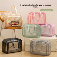 Waterproof Travel Toiletry Bag – Multi-Compartment Organizer With Shoe Storage For Swimming & Cosmetics