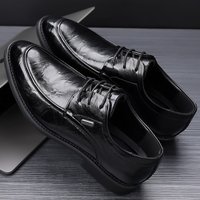 WalkPrime Business Formal Soft Leather Lace Up Commuter Work S British Style Suit Groom Wedding Shoes