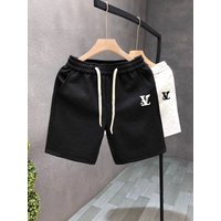 Men's Street Fashion Hip Hop Loose Straight Leg Casual Shorts Drawstring Elastic Sweatpants American Style Spring Summer New