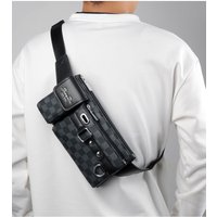 Men’s Backpacks Mini Chest Sports Fiess Casual Shoulder Bag Fashion Cell Phone Fanny Pack