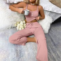 Satin Pajama Set Heart Print – Long Sleeve Open Front Lounge Wear 