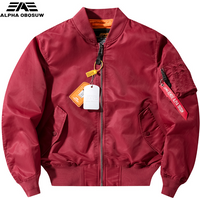 Clothing Pilot Jacket Alpha Martin Ma 1 Classic Spring Autumn Thin Jacket Baseball Jacket