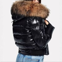 Women's Korean-Style Quilted Jacket With Ox Horn Buttons – Warm Winter Coat, Cotton-Padded Outerwear For Casual Comfort, Classic