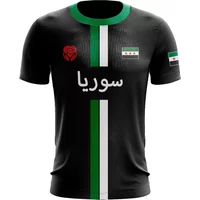 2025 Syria Football Jersey Sports 3D T shirts Syrian Flag Street Oversized Tops Casual Graphic T shirts Gifts