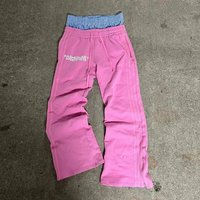 Men's Clothing High Street Hip Hop Straight Pants Men And Women Y2k Harajuku Retro Striped Print Pants Oversized