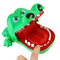 Decompression bite hand crocodile toy prank electric shark creative parent interactive game prank props