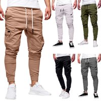 Casual Pants Fashion Big Pocket Hip Hop Harem Pants Quality Outwear Sweatpants Soft Joggers Trousers