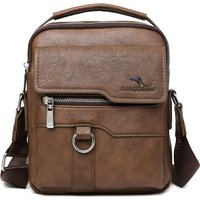 High Quality Crossbody Bag, Men's Shoulder Bag, Retro Vertical Style, Hand-held Business Men's Bag, Casual Shoulder Bag