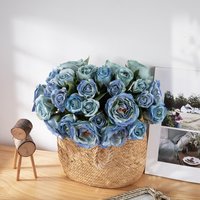Lulianhua wedding bouquet artificial flower foreign trade wholesale artificial flower artificial plant home decoration GF12495