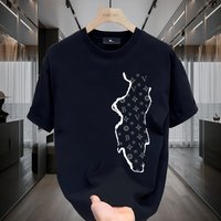 Clothing Style Handsome Heavyweight Pure Cotton Short Sleeved T Shirt Summer Ins Street Loose Round Neck Top