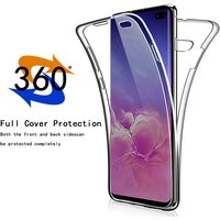 360 Full Body Case Samsung Galaxy S23 S22 S21 S20 S10 S9 S8 Plus S10E S21FE Note8 Note9 Note10 Note20 Ultra Double Side Transparent Protect Cover