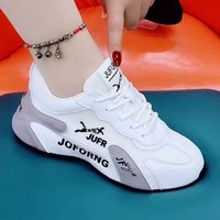 Cross Border Wholesale Couple Sports Shoes Men And Women Running Casual Fashion Contrast Color Daddy Korean Version All Match S