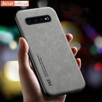 Luxury Leather Case Samsung Galaxy S8 S9 Plus S10E Cover Silicone Protection Phone Case Samsung S10 Plus S10 + C