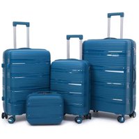 Luggage & Travel Bags Special Supply PP Zipper Box Spot Set Three Sets Four Trolley Case Matching Sinking Lock Explosion Proof Pull Cloth Bag