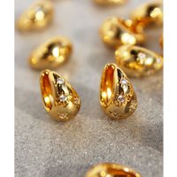 Jewelry Cold Style High End Eight Pointed Star Water Drop Earrings Micro Inlaid Star Zircon Small Earrings