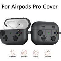 3D Cute Cartoon Game Controller Silicone Shockproof Earphone Case For IPhone AirPods 4 3 Shell Accessories For Air Pods Pro