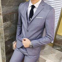 Men's Clothing Casual Suits For Men, Three Piece Suits, Handsome Style, Slim Fitting Suits For Grooms, Wedding Dresses