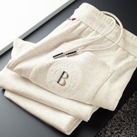 Wei Spring Autumn Fashionable Embroidered Ankle Sports Pants Trendy Slim Fit Elastic Small Leg