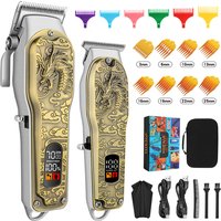 faucet relief retro hair clipper hair salon professional child-mother machine hair cutting set shaving head digital display hair clipper