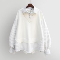 Clothing Spring Autumn Genuine Shirt Loose Sweater Shirt Tops