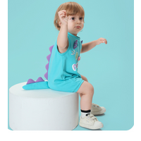 Cool Comfortable Summer Sleeveless One Piece Jumpsuit Small Monster Shape Three Dimensional Tail