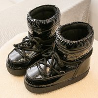 Shoes same exported to Russia winter ski short tube snow boots waterproof thick soled northeast moon boots